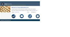 Desktop Screenshot of financialcalculators.net